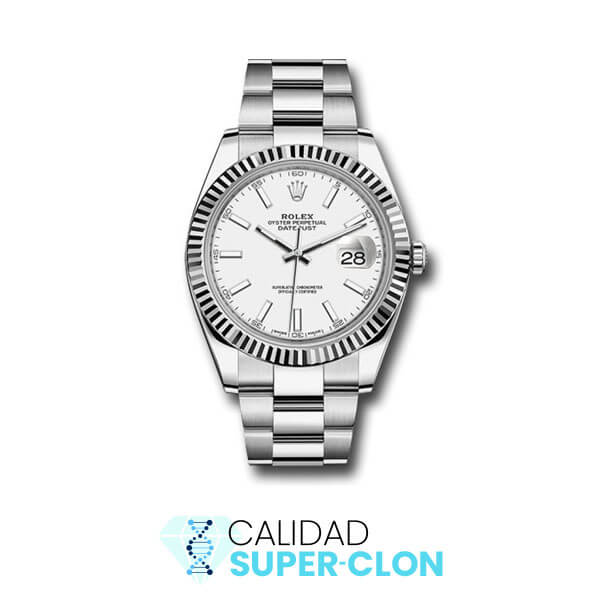 superclo rolex blanco estriado