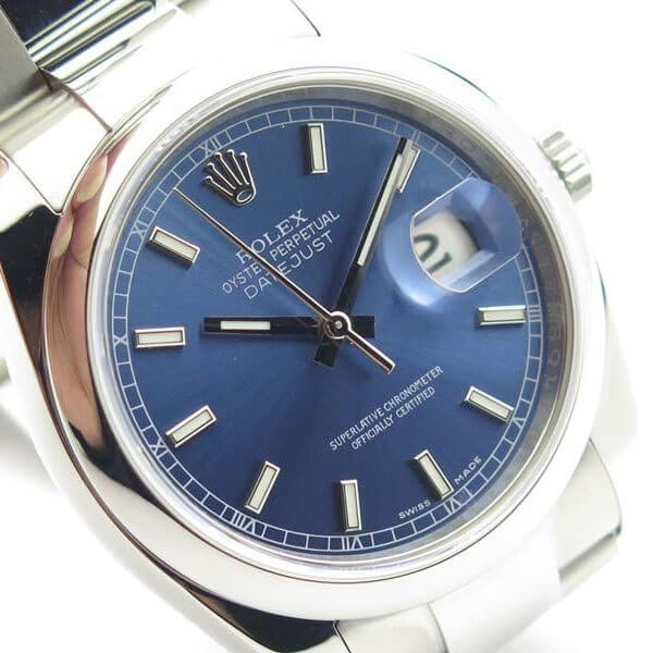 replica reloj dayjust azul corona