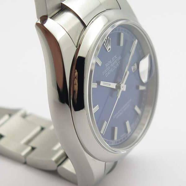 replica reloj dayjust azul perfil