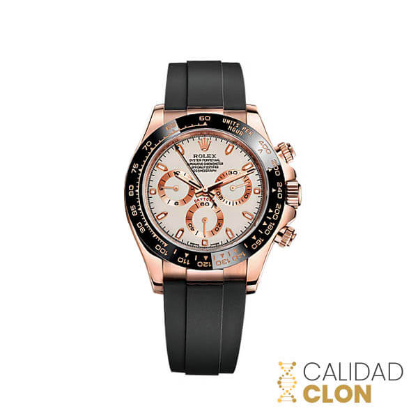 clon reloj daytona rosa