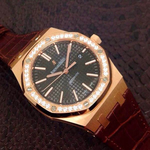 reloj audemars piguet royal oro piel