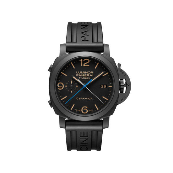 reloj luminor panerai chrono caucho