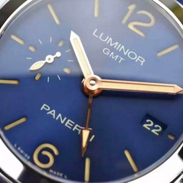 réplica reloj panerai luminor azul esfera