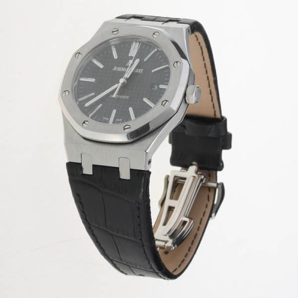 replica audemars piguet royal negro piel