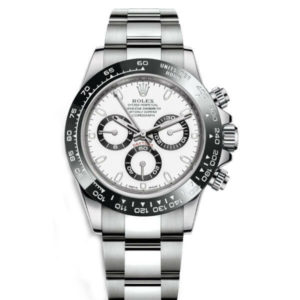 Reloj Daytona Dial Blanco Baselworld Clon