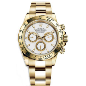 Reloj Daytona Oro Dial Blanco Clon