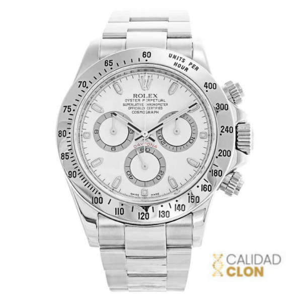 replica rolex daytona dial blanco