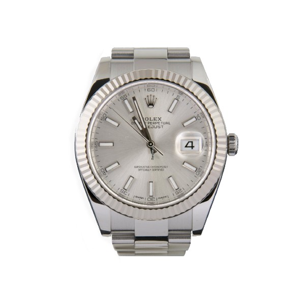 Rolex 126300 datejust plata